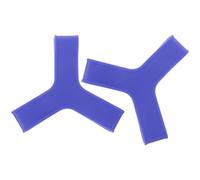 Vaguelly Sangles Fixes en Silicone pour Palmes de Plongée, Paires Élastiques Garantissant Un Maintien Sécurisé et Maximisant la Puissance des Palmes, Accessoires Bleus Confortables