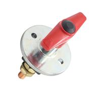 Vaguelly Sectionneur De Batterie Isolateur Électrique 150a 12/24v pour Véhicule Automobile Utilitaire Noir Coupe-Circuit Panne De Batterie Bornes Filetées M10 Robuste Usage Marine Camion