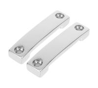 Vaguelly Selle de Montage pour Bateau Marin en Acier Inoxydable Argenté 2pcs Support de Sangle D'arrimage pour Navigation et Pont de Bateau, Connexion Stable et Renforcée