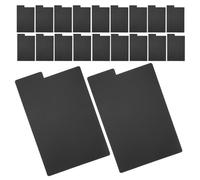 Vaguelly Séparateurs Rigides en Plastique Lot de 20 184X286X03 MM pour Disques Vinyle Adaptés Tri et Rangement Boîtes de Rangement
