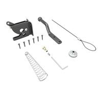 Vaguelly Serrure à Gâche Automatique Auto Bloquante Pour Porte De Clôture Kit De Verrouillage Robuste Pour Portillon Serrure De Sécurité Pour Portes Métalliques