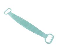 Vaguelly Serviette de bain en silicone bain à remous corps brossage nettoyage caresse bain relaxant accessoires pour le bain brosse de bain sangle arrière de bain Gel de silice Orange