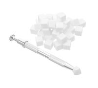 Vaguelly Set Éponges Ongles Nail Art avec Pince Précision pour Manucure et Maquillage Mini Blocs Dégradés pour Gel Polish et Fond de Teint Accessoires Multifonctions pour Esthétique Ongles