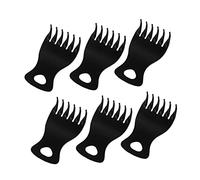 Vaguelly Soins Du Cuir Chevelu 6 Peignes À Dents Larges Peigne À Huile Fourchette Outils De Coiffure Pour Hommes