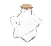 Vaguelly Souhaitant Bouteille Tout Petit Souvenir Décoratif Faire la fête vœux Bouteille en Verre Bouteille Transparente Mini Bouteilles avec Bouchon bocaux en Verre Bouteille Vide Un Verre