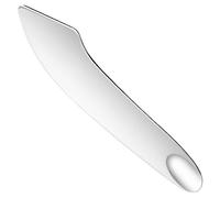 Vaguelly Stainless Steel Cosmetic Mixing Spatula Dual Applicator With Long Handle For Effortless Makeup Blending And Nail Art Supplies