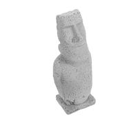 Vaguelly Statue Moai pour Aquarium Décoration Figurine Île De Pâques Petite Statue Moai Aquarium