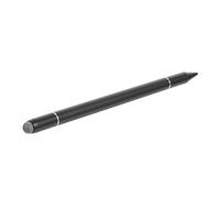 Vaguelly Stylet Capacitif Actif Noir en Métal Fonction Magnétique, Stylet à Pointe Fine pour Écrans Tactiles, Compatible Tablettes et Smartphones, Stylo Tactile Précis pour Tablette