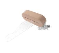 Vaguelly Support De Médiators Lumineux pour Guitare Lampes Accessoires Support De Rangement Forme De Tête avec Base Bois