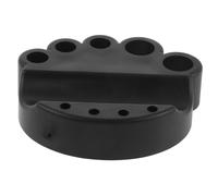 Vaguelly Support de Pigment en Plastique Noir Porte-gobelet à Encre Octopode pour Tatouage Professionnel Salon D'esthétique Usage Domestique