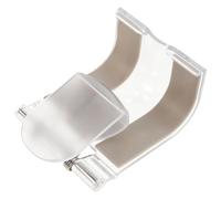 Vaguelly Support de Taille Ergonomique Transparent en Métal et Silicone pour Erhu Compatible Divers Violons Chinois, pour Concerts et Scènes