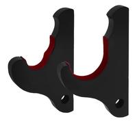 Vaguelly Support pour Batte de Baseball et Softball Porte-battes Mural en Bois Foncé Pratique et Multifonctionnel pour Rangement à Domicile des Passionnés de Sport