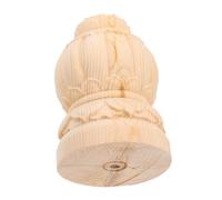 Vaguelly Tête De Style Suspendu en Bois Pieds De Table Basse Pieds De Table D'armoire Décalcomanies De Garde-Robe Pattes De Meubles Ronds Accessoires De Meubles Pied De Meuble en Bois Beige