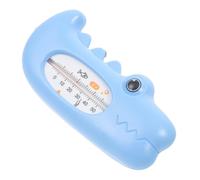 Vaguelly Thermomètre De Bain Numérique Pour Bébé Écran Lcd Forme Crocodile Bleu Portable Et Flottant Sécurité Bain D’garçon Et Filles Multi-fonctions Pour Piscine -né