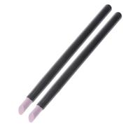 Vaguelly Tige de Vernis à Ongles 2Pcs Outil de Manucure Repousse-Cuticules Doux pour Soin des Ongles Lavable Utile pour Nail Art