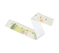 Vaguelly Toise Murale Autocollante Décorative Dinosaure Règle De Hauteur Pour Mesure De Croissance Amovible Stickers Muraux Colorés Pour Chambre