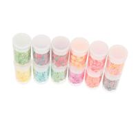 Vaguelly Tranches d'Argile Polymère pour Ongles 12 Boîtes Décorations Nail Art Filles DIY Fête Artisanat