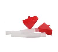 Vaguelly Tube Semoir à Légumes Multifonction 32 CM Entonnoir Ensemble 2 Pièces en Plastique Flexible Outil de Plantation Agricole pour Semis Précis de Maïs Blé et Légumes au Jardin