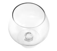 Vaguelly Vase à Poisson Bière Lointaine Décoration Aquarium Délicat Petit Bol à Poisson Bocal à en Verre Fournitures De Bol à Bêta Transparent Un Verre