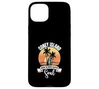 Vagues - Coney Island Coque pour iPhone 15 Plus