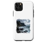 Vagues de la côte rocheuse, Rivage, océan Coque pour iPhone 11 Pro