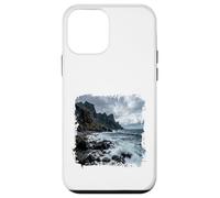 Vagues de la côte rocheuse, Rivage, océan Coque pour iPhone 12 Mini