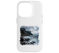 Vagues de la côte rocheuse, Rivage, océan Coque pour iPhone 14 Pro