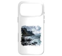 Vagues de la côte rocheuse, Rivage, océan Coque pour iPhone 17 Pro Max