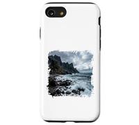 Vagues de la côte rocheuse, Rivage, océan Coque pour iPhone SE (2020) / 7/8
