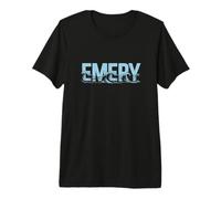 Vagues de la mer émeri - Nom personnalisé Ocean Beach Art T-Shirt Haut de Gamme