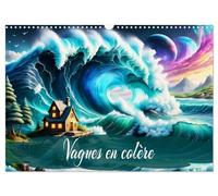 Vagues en colère (Calendrier mural 2027 DIN A3 vertical), CALVENDO calendrier mensuel: Danse des vagues de l'océan, force inspirante de la nature.