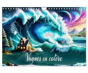 Vagues en colère (Calendrier mural 2027 DIN A4 vertical), CALVENDO calendrier mensuel: Danse des vagues de l'océan, force inspirante de la nature.