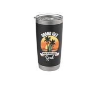 Vagues - Grand Isle Gobelet isotherme en acier inoxydable double paroi