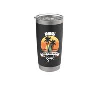 Vagues - Miami Gobelet isotherme en acier inoxydable double paroi