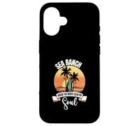 Vagues - Sea Ranch Coque pour iPhone 16