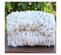 VagxTbs Balcon Extérieur Décoration Filet De Protection Filet Net Maternelle Escalier Anti-Chute Corde De Chanvre Clôtu Filet De Protection (1X5m)