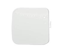 VAHAKKRMVM Couvercle Crochet remorquage pour Toyota pour RAV4 2009 2010 2011 Pare-Choc Avant Cache-Œil De Remorquage(Super White Right)