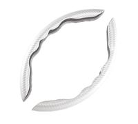 VAHAKKRMVM Housse Volant Voiture Antidérapante Protection Volant Anti Poussière Lavable Accessoires D'intérieur(CA252-W)