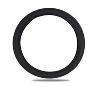 VAHAKKRMVM Housse Volant Voiture En Silicone Antidérapant Protection Volant Accessoires D'intérieur Voiture(Noir)