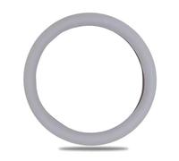 VAHAKKRMVM Housse Volant Voiture En Silicone Antidérapant Protection Volant Accessoires D'intérieur Voiture(GRIS)