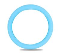 VAHAKKRMVM Housse Volant Voiture En Silicone Antidérapant Protection Volant Accessoires D'intérieur Voiture(BLEU)