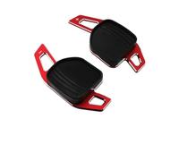 VAHAKKRMVM Pour Seat Pour Leon 5F FR Pour Ibiza 6P 2017 2018-2021 2022 2023 2024 Extensions Palettes Changement Vitesse DSG Pour Volant Voiture(ROUGE)