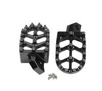 VAHAKKRMVM Repose-Pieds De Moto Pédales pour KX125 KX250 KX 125 250 1988-1996 KX500 KX 500 1988-2004 Repose-Pieds de Moto(Noir)
