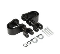 VAHAKKRMVM Repose-Pieds Moto pour Suzuki 25 Mm 32 Mm avec Joints Toriques Et Colliers De Serrage pour Autoroute Repose-Pieds de Moto(Pinces)