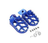 VAHAKKRMVM Repose-Pieds Moto pour Y&amaha YZ65 YZ85 YZ125 YZ250 YZ 65 85 125 250 250F 125X 450F WR 250F 450F Repose-Pieds de Moto(Bleu)