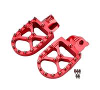 VAHAKKRMVM Repose-Pieds Pédales pour Beta pour Xtrainer 300 250 2015-2024 RR 300 2013-2019 RR 125 250 300 350 390 400 430 450 480 498 520 525 Repose-Pieds de Moto(Rouge)