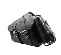 VAHAKKRMVM Sacs de Selle de Moto pour Harley pour Sportster XL 883 XL1200 Sacoche Latérale Universelle Moto avec Outils Et Bagages(Gauche)