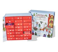 VAHDAM, Calendrier De L'avent 2025 | Coffret Cadeau De Noël Édition Limitée - 24 Saveurs, 5 Sachets De Thé Chacun | Calendriers De L'avent, Calendrier De L'avent Femme | Calendrier Avent