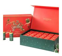VAHDAM, Coffret cadeau du Nouvel An | 24 thés en vrac dans un coffret cadeau de luxe - 500g | Cadeaux du Nouvel An pour femmes et hommes | Cadeau pour amateurs de thé