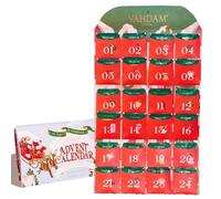 VAHDAM, Coffrets de thé du Nouvel An 2026 | Coffret pliable édition limitée | 24 sachets de thé uniques - Coffret cadeau du Nouvel An | Coffret de thé, cadeaux du Nouvel An pour femmes et hommes 2026